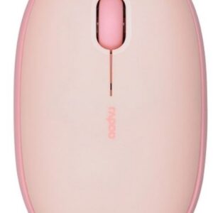 Оптическая светодиодная мышь Rapoo M650, Розовый, [M650-PINK]