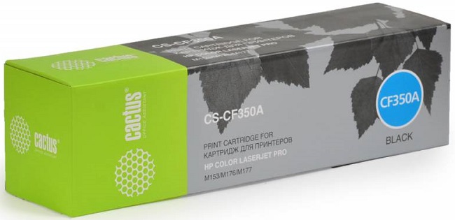 Тонер-картридж Cactus CS-CF350A Черный