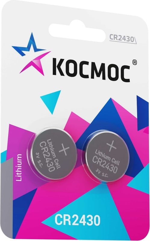 Батарейка Космос KOCR2430BL2