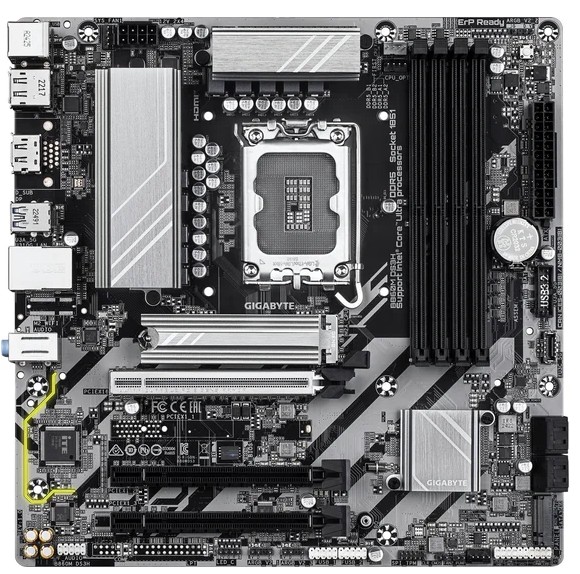 Материнская плата GIGABYTE B860M DS3H, LGA1851, Intel B860, mATX