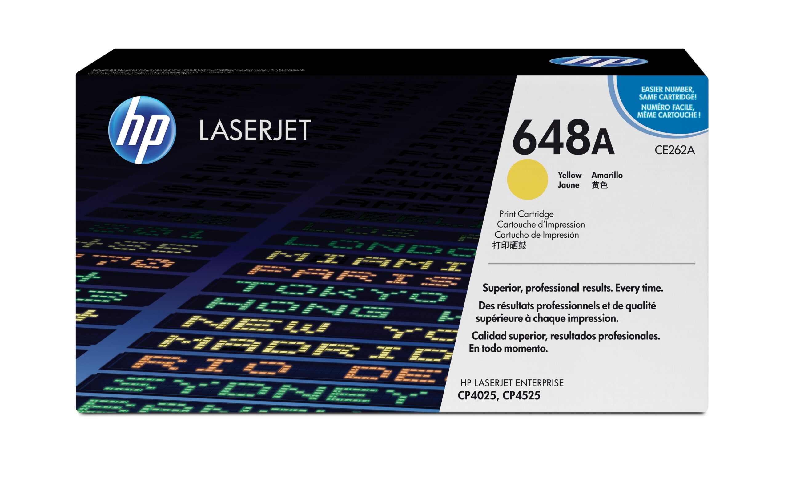 Тонер-картридж HP 648A Желтый