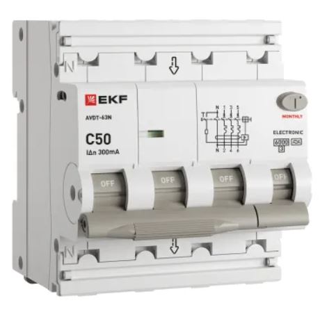 Автомат дифференциальный EKF D63N46EA50C300
