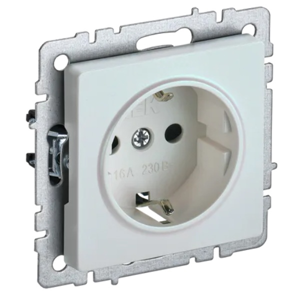 Розетка с заземлением IEK BR-R14-16-K36