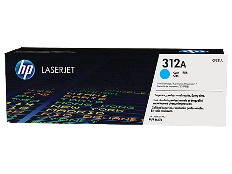 Тонер-картридж HP 312A Голубой