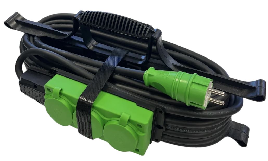 Удлинитель силовой iTOK i-CONNECT-COLOR-SUR-PVS-310-3-54-40-GREEN