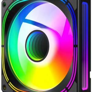 Вентилятор для корпуса Eurocase EU-FN120ARGB001_8+18 BL