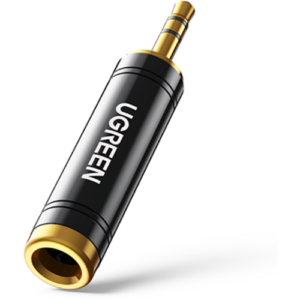 Переходник 3.5 Jack (M) - 6.3 Jack (F), UGREEN AV168