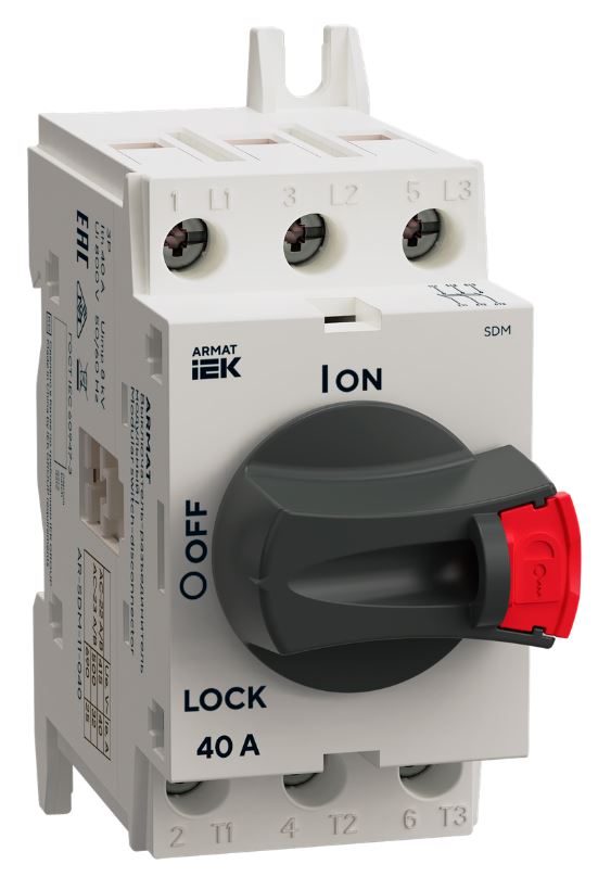 Выключатель-разъединитель IEK AR-SDM-11-040