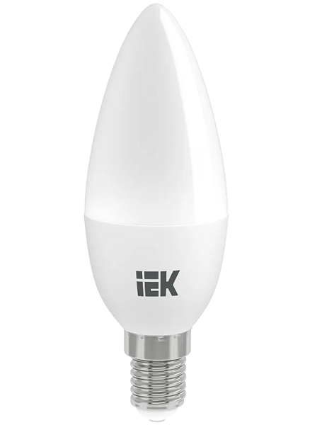 Лампа светодиодная IEK LLE-C35-9-230-30-E14