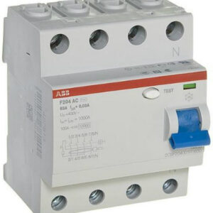Выключатель дифференциального тока (ВДТ, УЗО) ABB 2CSF204001R1630