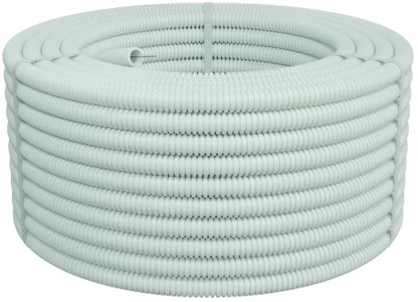 Труба гофрированная тяжёлая Ecoplast 61116HFR-W