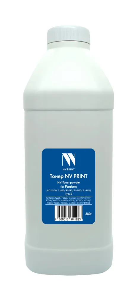 Тонер-картридж NVP NV-Pantum-Type2-380g Черный