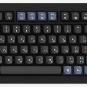 Механическая клавиатура Keychron V1 Max Brown Switch Black, USB, Bluetooth, Черный [V1M-D3-RU]
