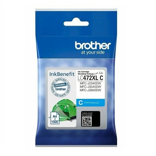 Тонер-картридж Brother LC472XLC Голубой