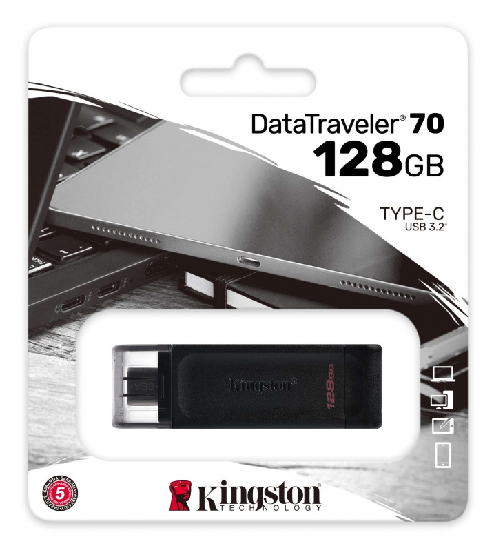 Накопитель USB 3.2 Kingston DataTraveler DT70