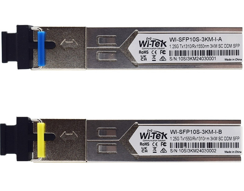 Модуль SFP Wi-Tek WI-SFP10S-3KM-I