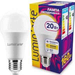 Лампа Lumin'arte LSTD-A60-20W3KE27