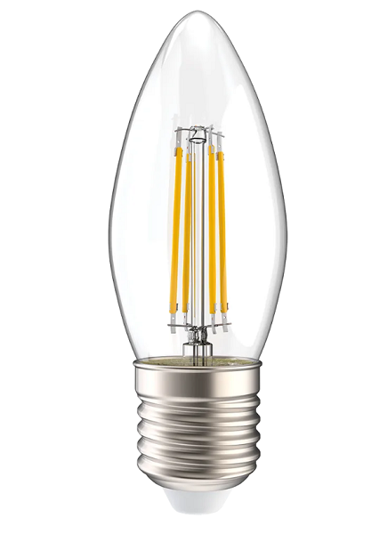 Лампа светодиодная IEK LLF-C35-7-230-40-E27-CL