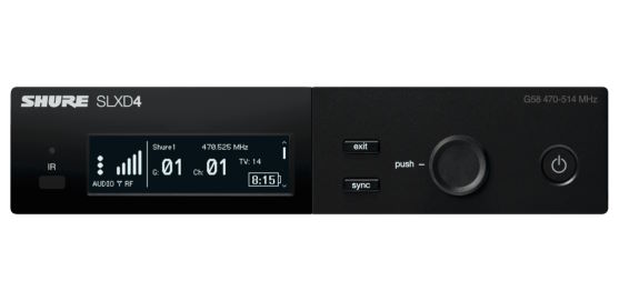 Приемник Shure SLXD4E=-H56
