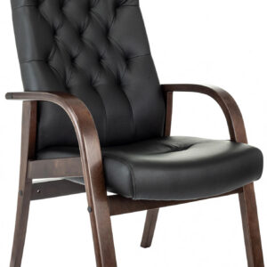 Стул Бюрократ T-9928WALNUT-CF