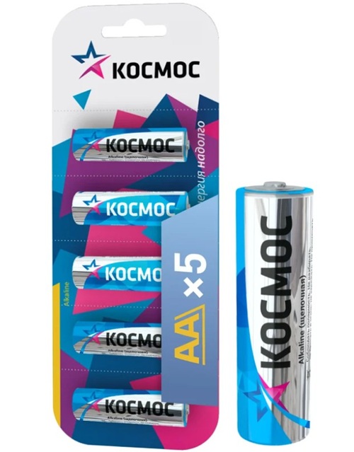 Батарейка Космос KOCLR65BL