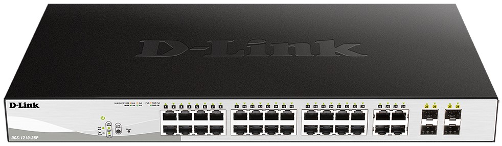 Коммутатор управляемый D-link DGS-1210-28P/FL2A
