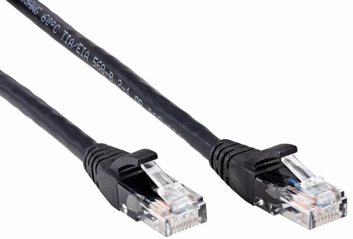 Кабель патч-корд U/UTP 6 кат. 7.5м iOpen ANP612B-BK-7.5M