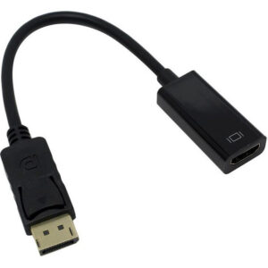 Переходник DisplayPort (M) - HDMI (F), ExeGate EX-DPM-HDMIF-0.15