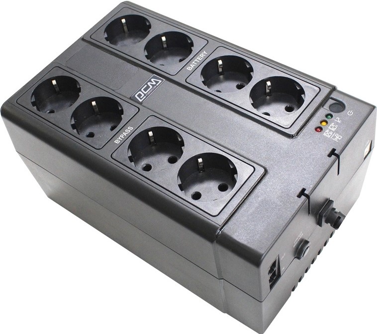 Источник бесперебойного питания Powercom SPD-850E CUBE