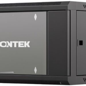 Шкаф настенный 19", 9U ONTEK TSN9U665GSRSWRW-9005