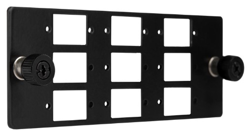 Адаптерная панель NikoMax NMF-AP09MTP-MS-BK