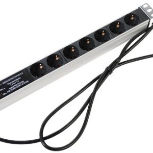 Блок розеток 19", 7 розеток ЦМО R-16-7S-FI-440-1.8