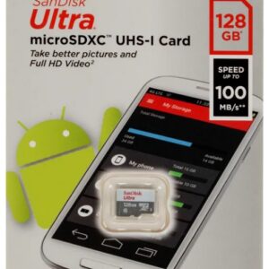 Карта памяти microSDXC 128GB SanDisk Ultra