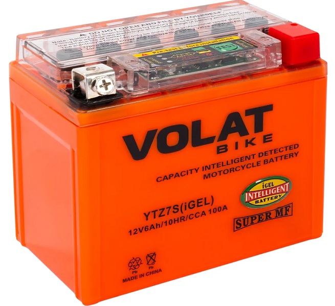 Батарея VOLAT YTZ7S(iGEL)Volat