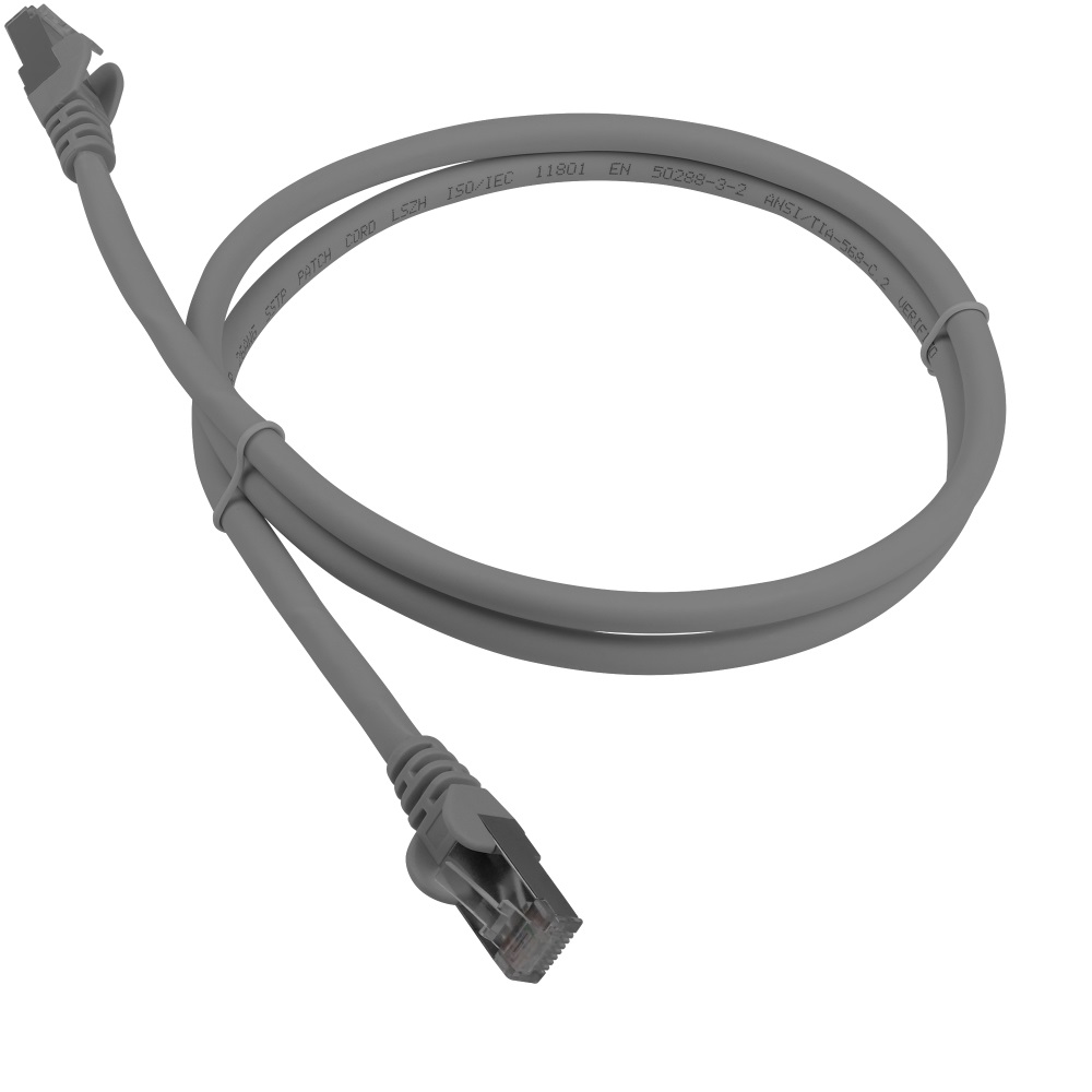 Кабель патч-корд Lanmaster LAN-PC45/S6A-7.0-GY