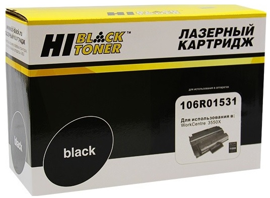 Тонер-картридж Hi-Black HB-106R01531 Черный