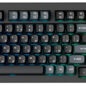 Механическая клавиатура Keychron V5 Ultra, USB, Bluetooth, Радиоканал, Черный, Серый [V5U-D3-RU]