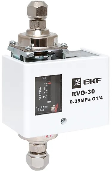 Реле перепада давления EKF RVG-30-0,35-4