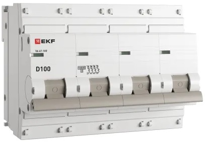 Автоматический выключатель EKF mcb47100-4-100D-pro