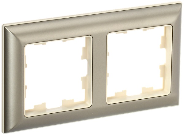 Рамка двойная IEK BR-M22-12-3-K10