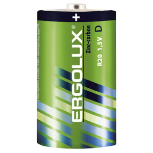 Батарейка ERGOLUX R20SR2