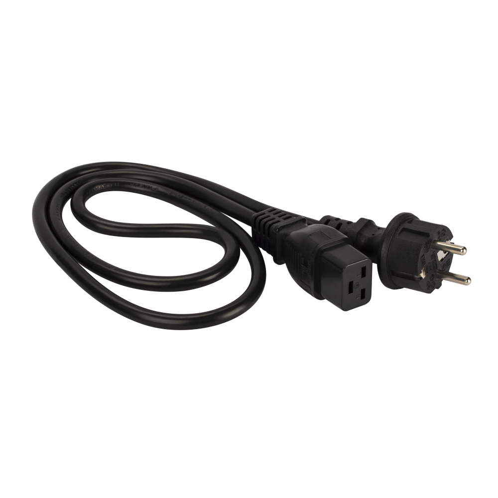 Кабель питания Lanmaster LAN-PP19/SH-5.0-BK