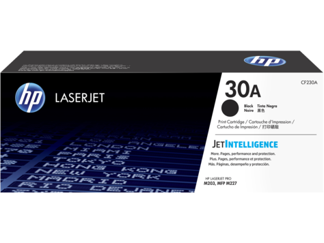 Тонер-картридж HP 30A Черный