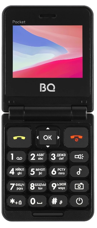 Мобильный телефон BQ 2456 Pocket Red