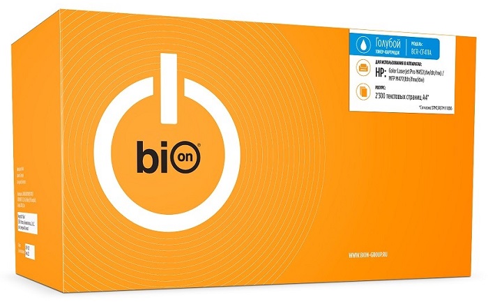 Тонер-картридж BION BCR-CF411A Голубой