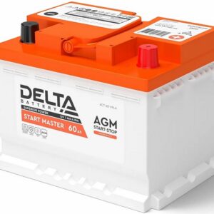 Аккумулятор Delta START MASTER 60 Ah AGM