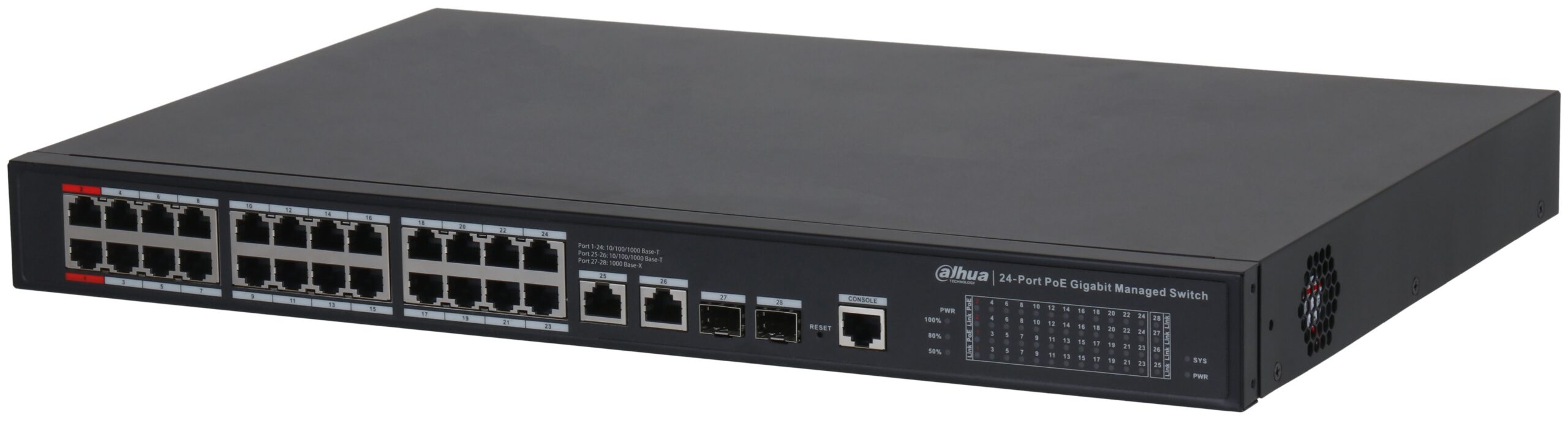 Коммутатор управляемый Dahua DH-S4228-24GT-240