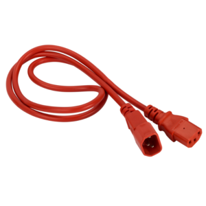 Кабель питания C13 - C14, 10м, Lanmaster LAN-PP13/14-10-RD