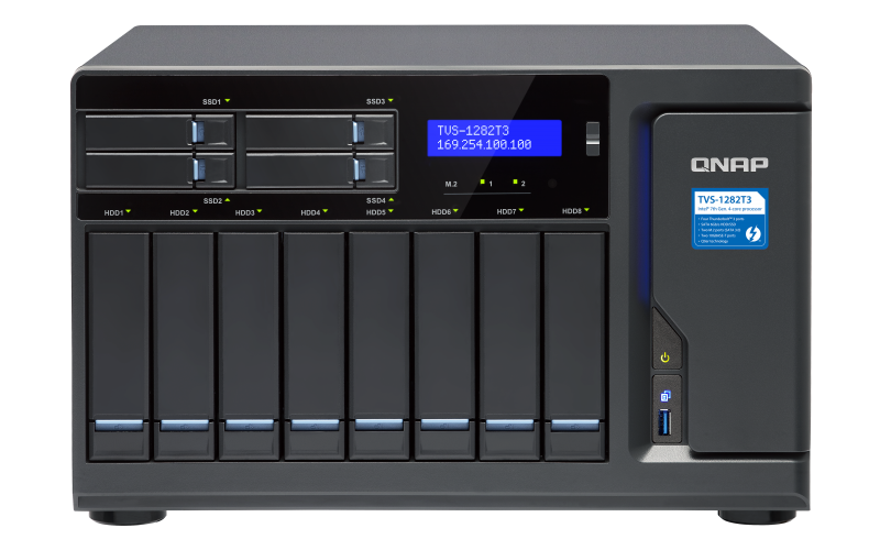Сетевой RAID-накопитель QNAP TVS-1282T3-i7-64G