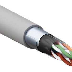 Кабель витая пара EKF TRP-5EFTP-04PVC-GY-IN3
